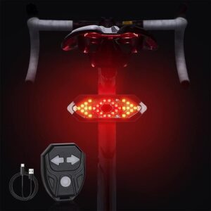 LED Wireless Remote Control Bicycle Tail Light