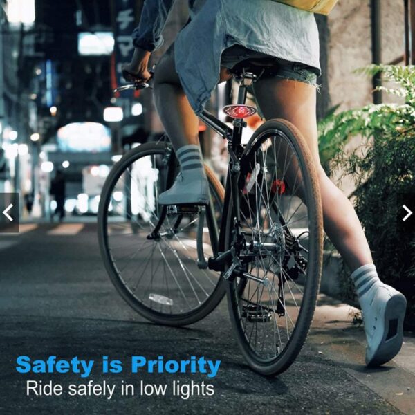 LED Wireless Remote Control Bicycle Tail Light - Image 6