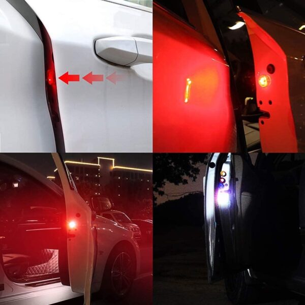Feu de porte anti-collision clignotant à LED pour voiture - Image 2