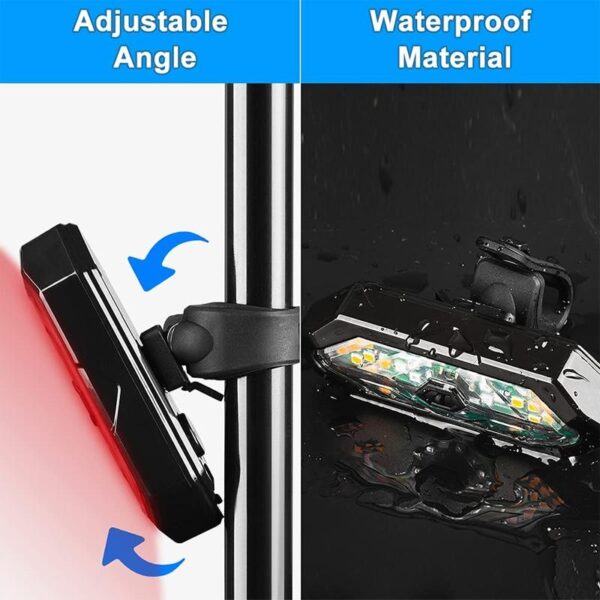LED Wireless Remote Control Bicycle Tail Light - Image 4