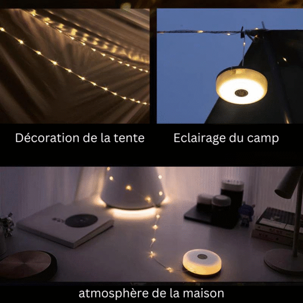 Guirlande Lumineuse Multifonction (10 m). Étanche, Portable, Facile À Ranger - Image 7