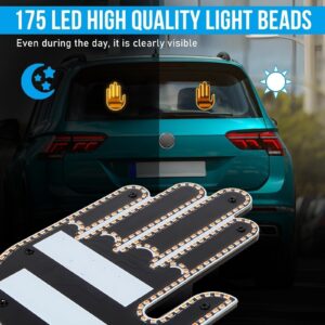 Lumière de geste de la main amusante pour voiture