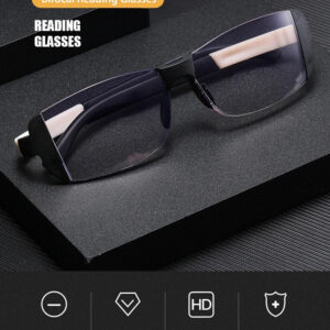 Lunettes de lecture anti-bleues et anti-fatigue à double usage lointain et proche