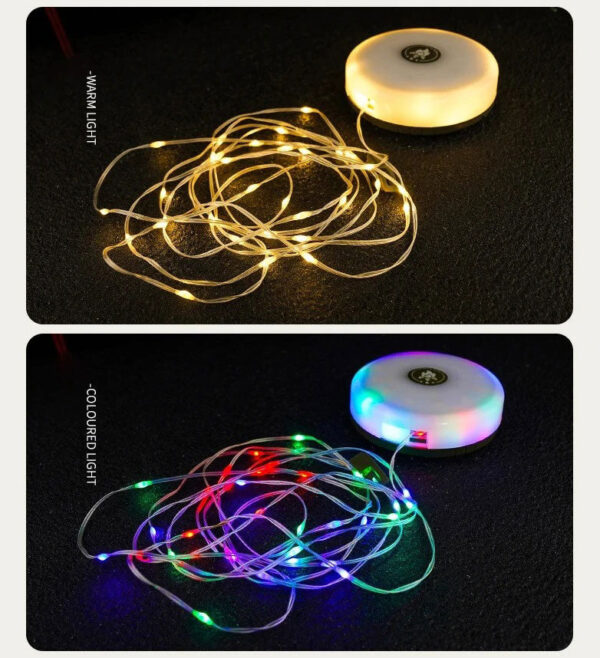 Guirlande Lumineuse Multifonction (10 m). Étanche, Portable, Facile À Ranger - Image 2