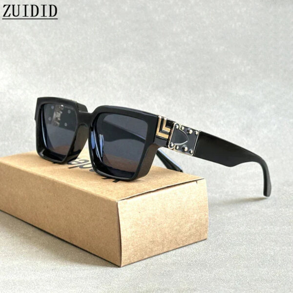 Lunettes De soleil carrées pour hommes - Image 6