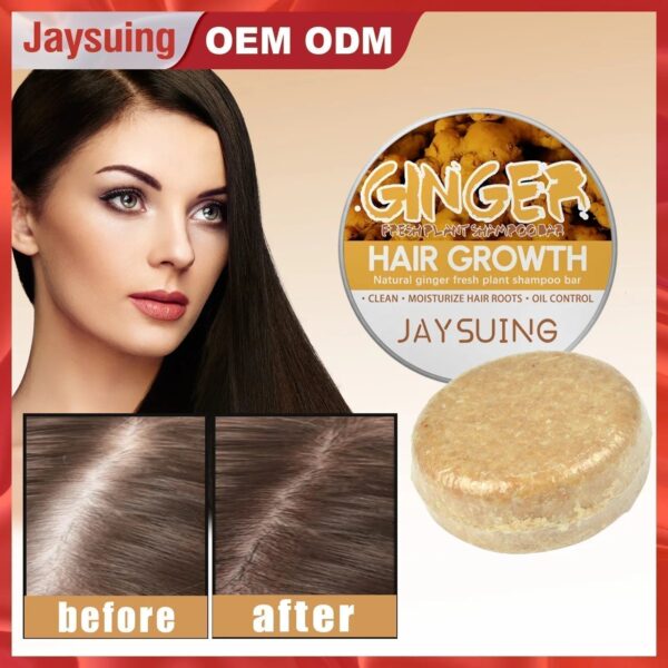 Savon shampoing au gingembre pour cheveux - Image 3