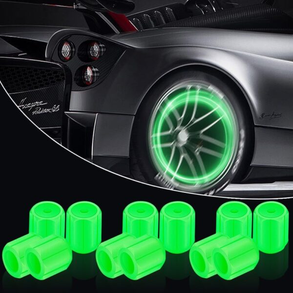 Cache-valves Luminous Night Rider ( Pack de 4 pièces )