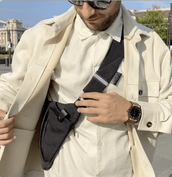 Sac à bandoulière imperméable pour hommes et femmes - Image 3
